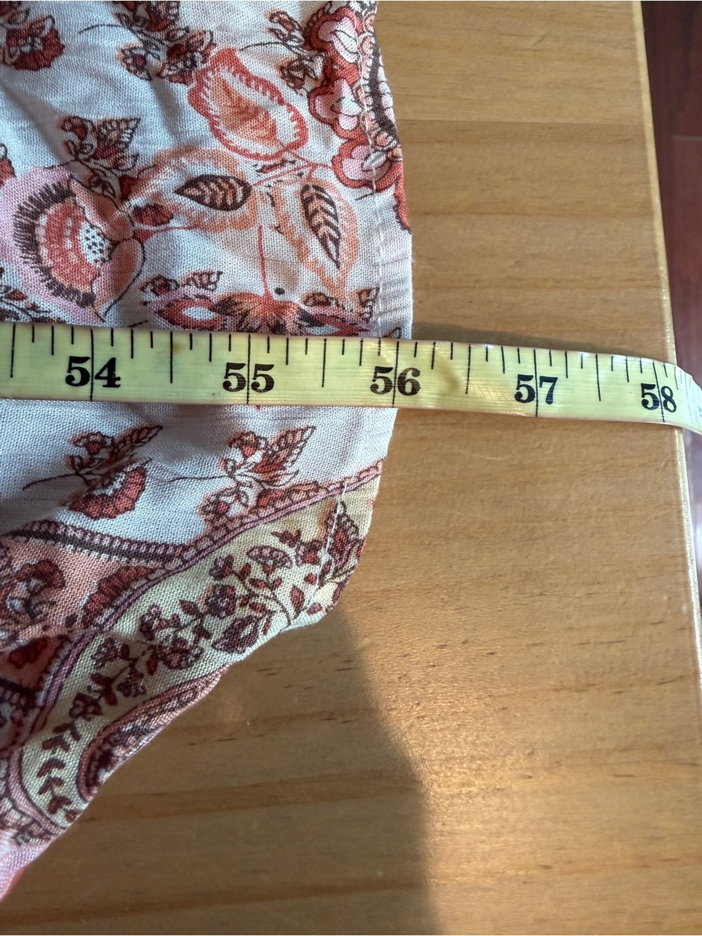 Angie Boho Pink Paisley High Low Maxi Dress Romantic Cottagecore Festival LARGE - Picture 13 of 14